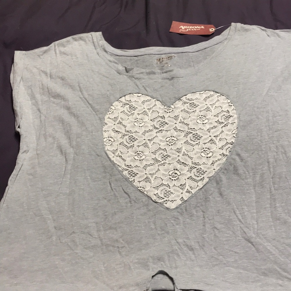 Grey valentines shirt
